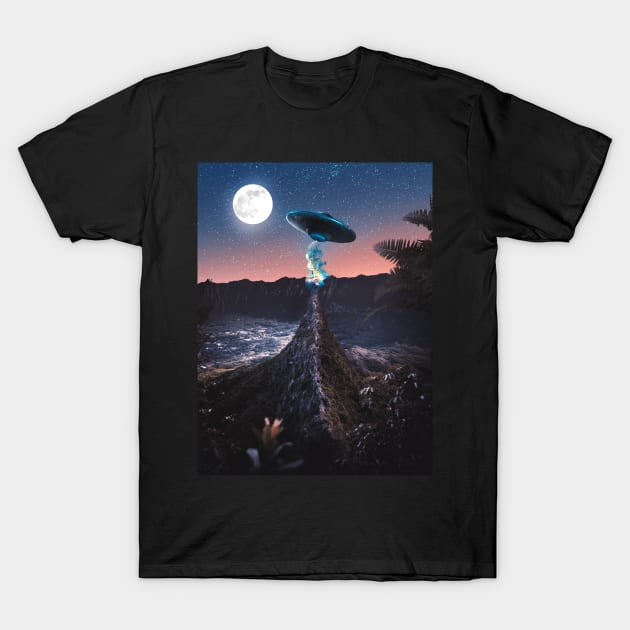 Alien Abduction T-Shirt by Marischa Becker